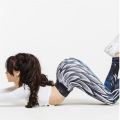 Высококачественные штаны для йоги с принтом крыльев, женские облегающие спортивные леггинсы с пуш-апом, фитнесом, тренажерным залом